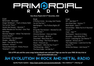 Primordial-Radio-Playlist-Updates-6th-November-2018