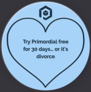 Primordial Radio Love Hearts