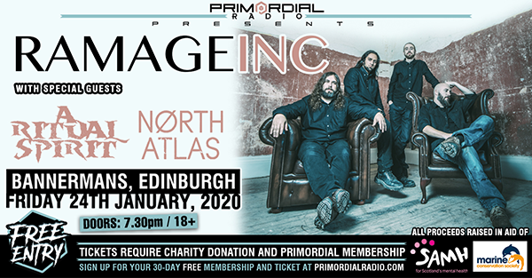 Primordial Presents Live Edinburgh