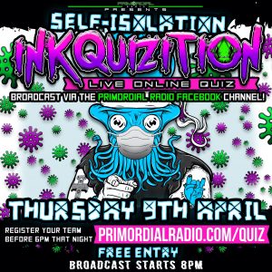 Inkquizition quiz Flyer 2nd April