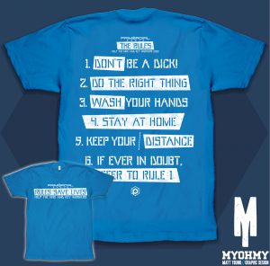 nhs rules t-shirt