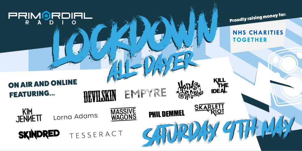 Primordial Radio Lockdown All Dayer 9th May Landscape Banner