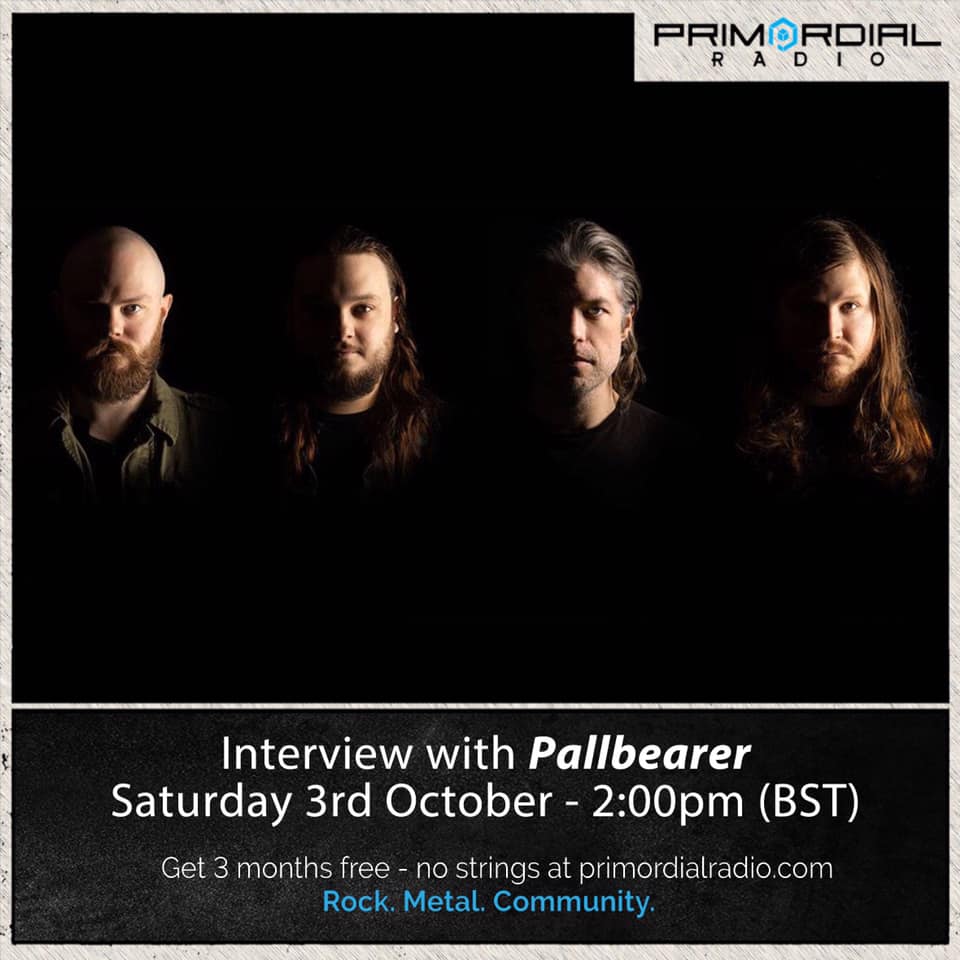 Brett Campbell from Pallbearer | Primordial Radio - Rock. Metal. Community.