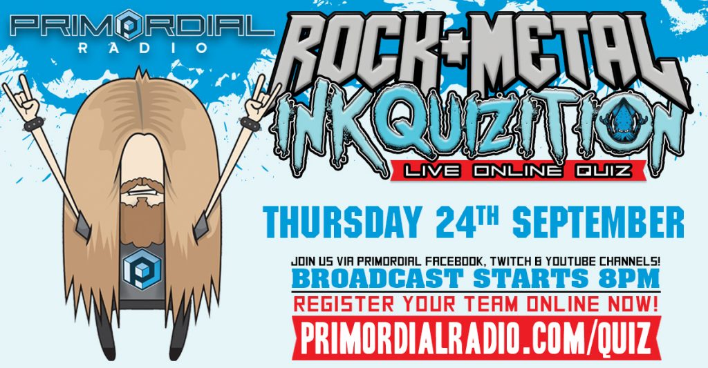 Rock and Metal Online Quiz 24th September 2020