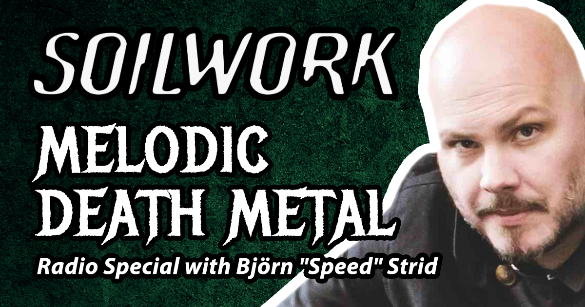 Soilwork Melodica Death Metal Radio Special with Bjorn Speed Strid image