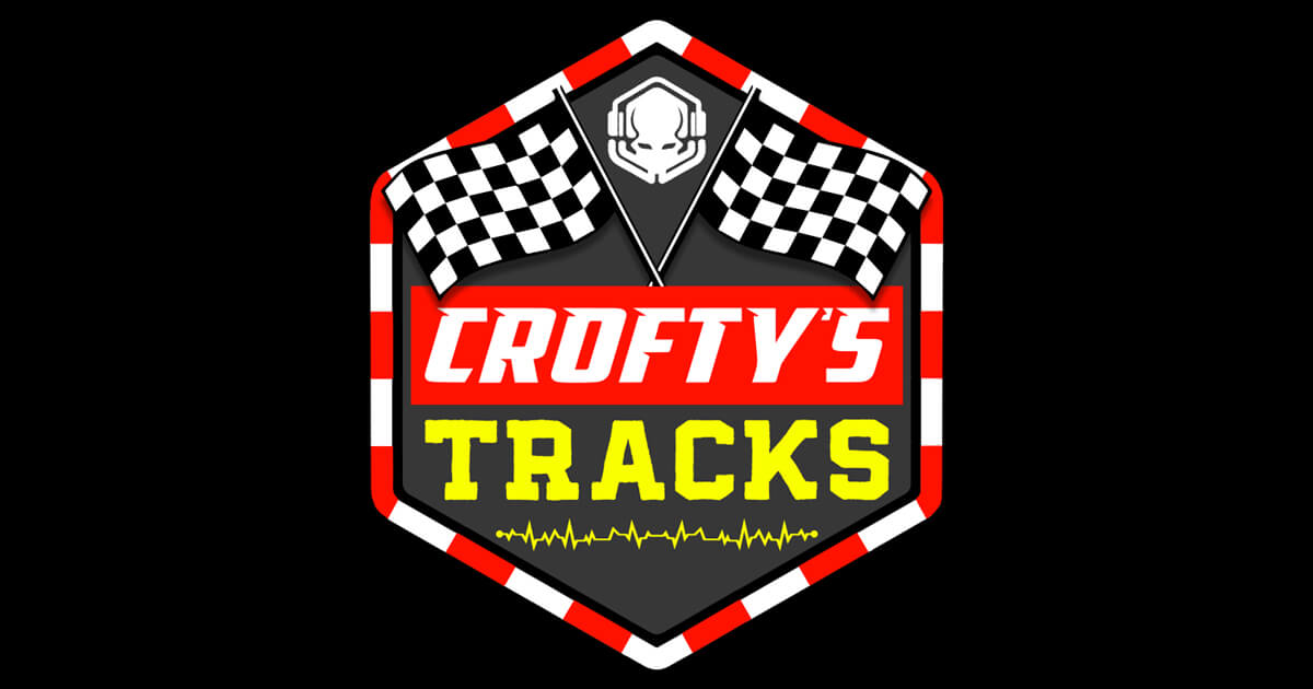 Croftys Tracks Podcast Black Landscape Logo 2021