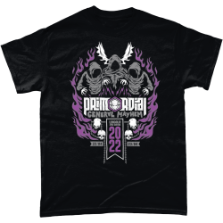 Gildan Heavy Cotton T-Shirt Purple PGM Cult - Front View