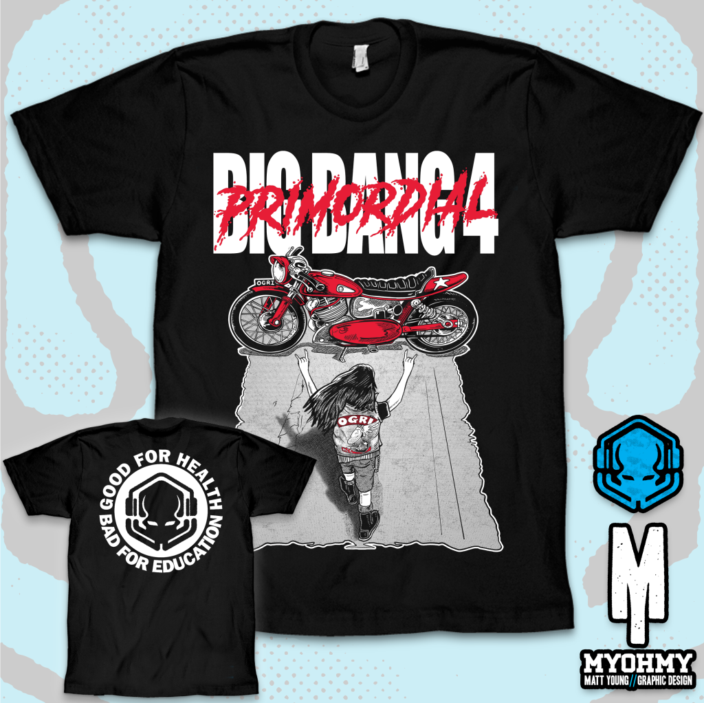 Big Bang 4 Mens T-Shirt | Primordial Radio - Rock. Metal. Community.