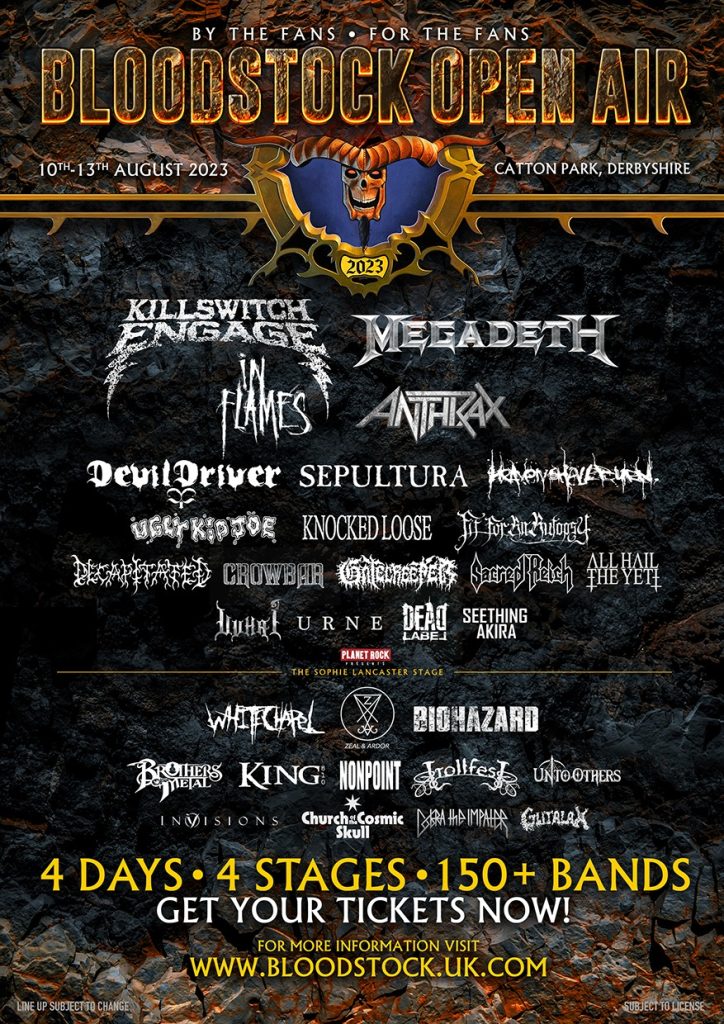 Bloodstock Festival Lineup 2023