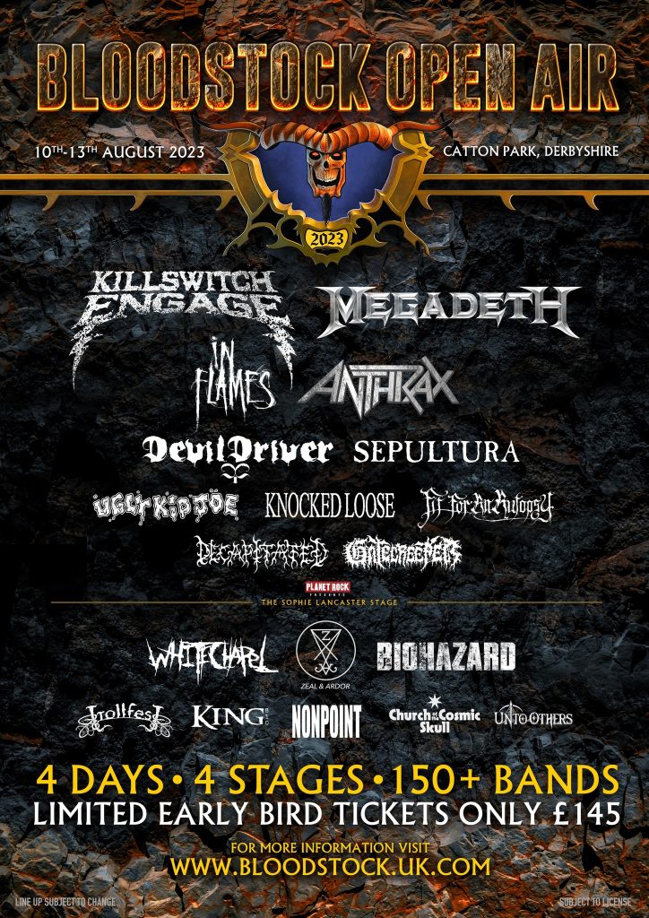 Bloodstock Festival Lineup 2023