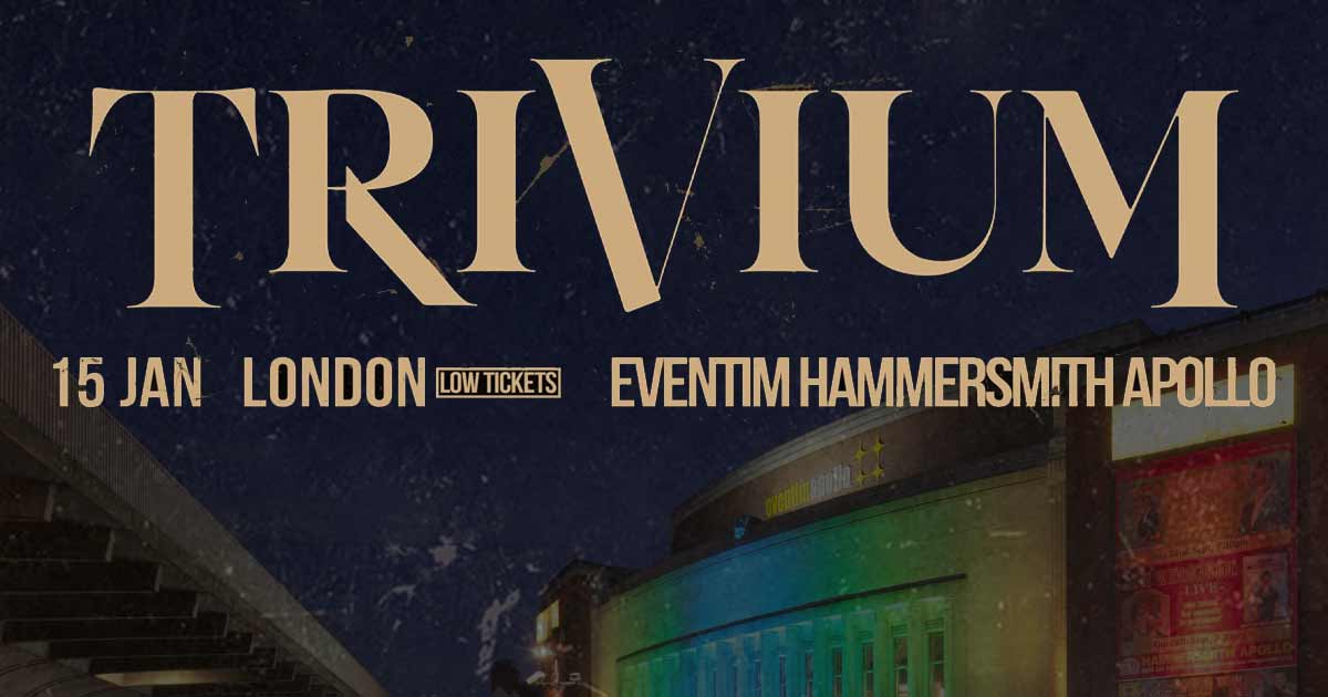 TRIVIUM To Headline Hammersmith Apollo On UK Tour
