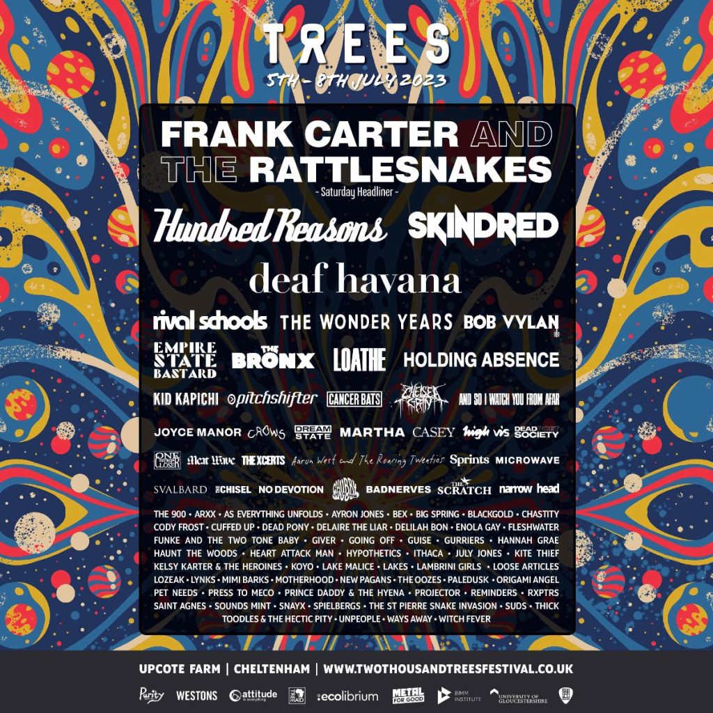 2000 TREES FESTIVAL Confirms 50 New Bands For 2023