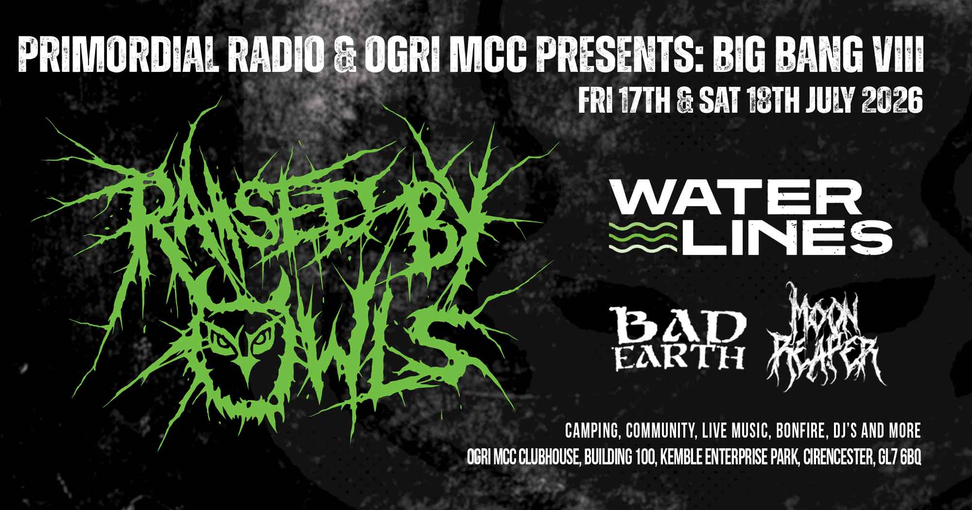 Primordial Radio & Ogri MCC Presents: The Big Bang VIII